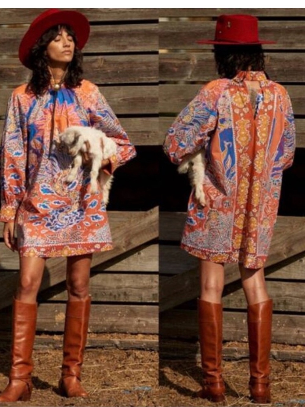 Carolina K Irina Mini Shift Dress